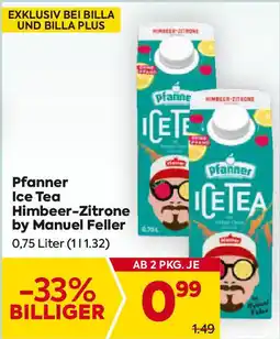 Billa Pfanner ice tea himbeer-zitrone by manuel feller Angebot