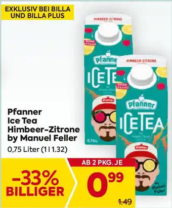 Billa Pfanner ice tea himbeer-zitrone by manuel feller Angebot