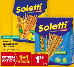 Billa Soletti salzstangerl div. sorten Angebot