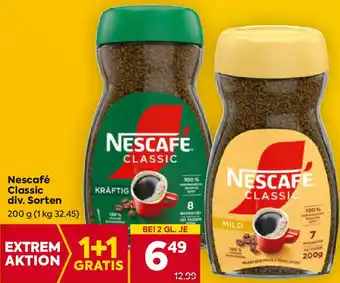 Billa Nescafé classic Angebot