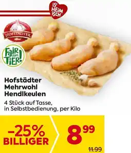 Billa Hofstädter mehrwohl hendlkeulen Angebot