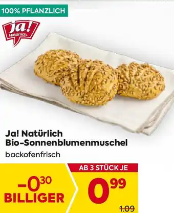 Billa Ja! natürlich bio-sonnenblumenmuschel Angebot