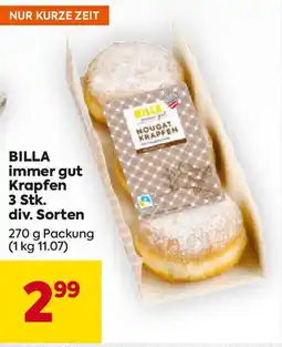 Billa Billa immer gut krapfen Angebot