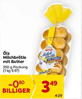 Billa Ölz milchbrötle mit butter Angebot