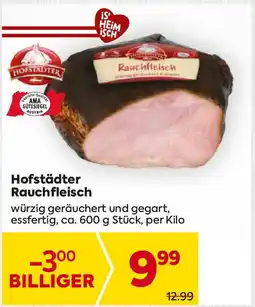 Billa Hofstädter rauchfleisch Angebot