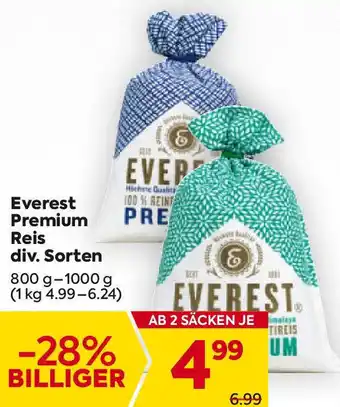 Billa Everest premium Angebot