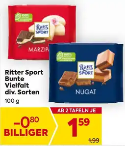 Billa Ritter Sport Bunte Vielfalt Angebot