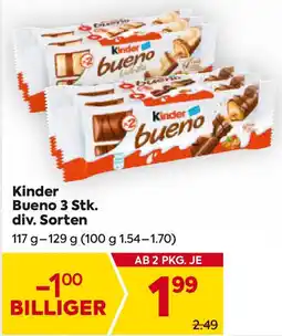 Billa Kinder Bueno 3 Stk. Angebot