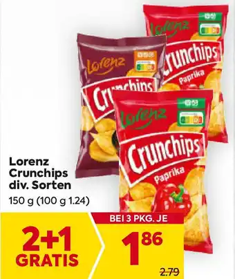 Billa Lorenz crunchips Angebot