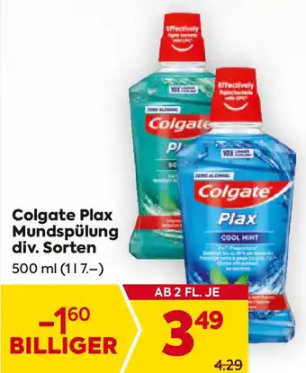 Billa Colgate plax mundspülung Angebot