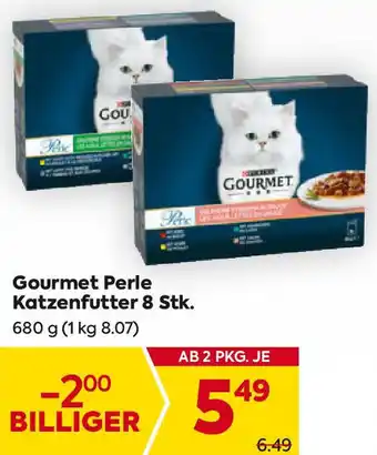 Billa Gourmet perle katzenfutter 8 stk. Angebot