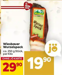 Billa Wiesbauer wurzelspeck Angebot