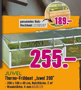 Hornbach Thermo-Frühbeet Juwel 200 Angebot