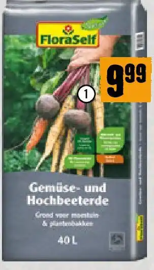 Hornbach Gemüse- & Hochbeeterde mit Pflanzenkohle Angebot