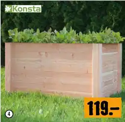 Hornbach Hochbeet 106 x 65 x 76 cm Douglasie mit Pflanzvlieseinsatz Angebot