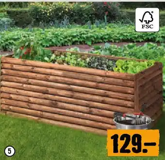 Hornbach Hochbeet aus Halbriegeln 180 x 80 x 80 cm Wände Angebot