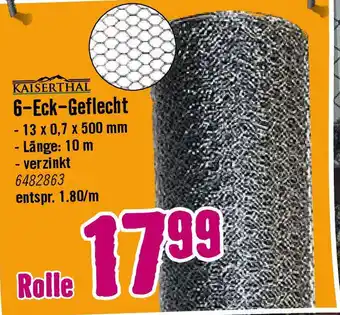 Hornbach 6-Eck-Geflecht Angebot