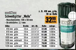 Hornbach Schweißgitter Welle Angebot