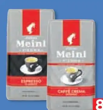 Unimarkt Julius Meinl Trend Caffe Crema Bohne Angebot