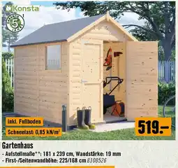 Hornbach Gartenhaus Angebot