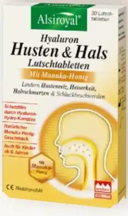 Prokopp Alsiroyal Hyaluron Husten-Hals Lutschtabletten Angebot