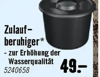 Hornbach Zulauf- Beruhiger Angebot