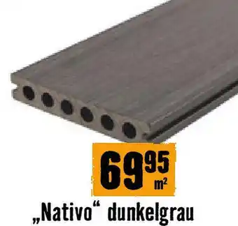 Hornbach Nativo Dunkelgrau Angebot