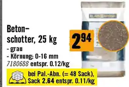 Hornbach Beton- Schotter Angebot