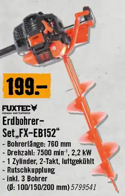 Hornbach Erdbohrer Set FX-EB152 Angebot