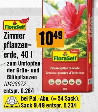 Hornbach Zimmer Pflanzen- Erde Angebot