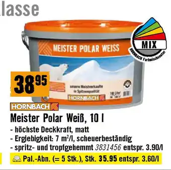 Hornbach Meister Polar Weiß Angebot