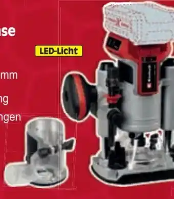 Zgonc Einhell Akku-Ober-Kantenfräse TP-RO 18 Set Li BL Solo Angebot