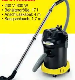 Zgonc Kärcher Aschesauger AD4 Premium Angebot