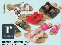 Maximarkt Rubin Damen Fußbett-Pantoffel Angebot