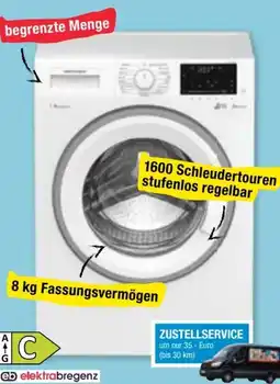 Maximarkt Elektrabregenz Waschmaschine WAF 81622 Angebot