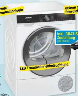 Maximarkt Siemens Wärmepumpentrockner WQ33G2D40 Angebot