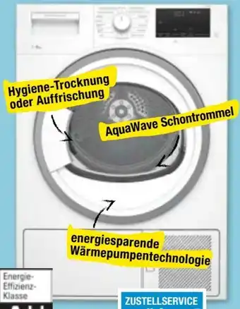 Maximarkt Elektrabregenz Wärmepumpentrockner TKF8506 Angebot