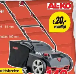 Zgonc Al-ko Elektro-Vertikutierer 38.4 E Combi Care Angebot