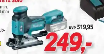 Zgonc Makita Akku-Pendelhub-Stichsäge DJV181Z Solo Angebot