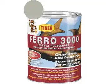 Hornbach Tiger Ferro 3000 RAL 9006 weißaluminium 750 ml Angebot