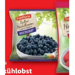 Lidl Tiefkühlobst Kulturheidelbeeren oder Himbeeren Lidl APP Preis Angebot