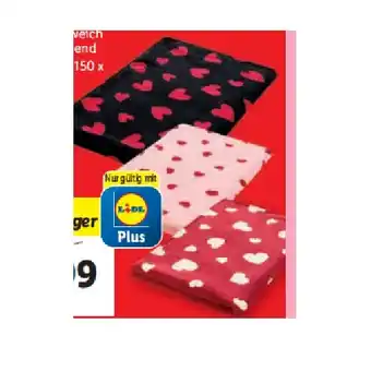 Lidl Kuscheldecke Lidl APP Preis Angebot