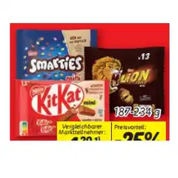 Lidl Lion, KitKat Smarties Minis Lidl Angebot