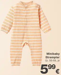 KiK Minibaby Strampler Angebot