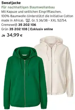 Tchibo Eduscho Sweatjacke Angebot