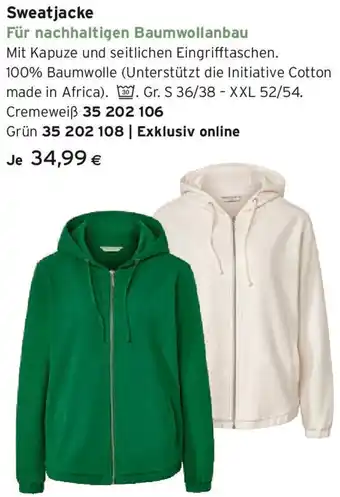 Tchibo Eduscho Sweatjacke Angebot