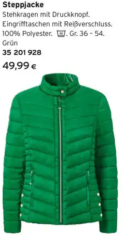 Tchibo Eduscho Steppjacke Angebot