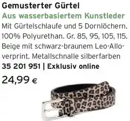 Tchibo Eduscho Gemusterter Gürtel Angebot