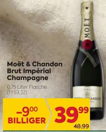 Billa Moet & Chandon Brut Impérial Champagne 0,75 Liter Angebot