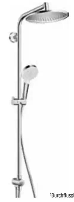 OBI Hansgrohe Duschsystem Crometta S Showerpipe 240 EcoSmart Angebot